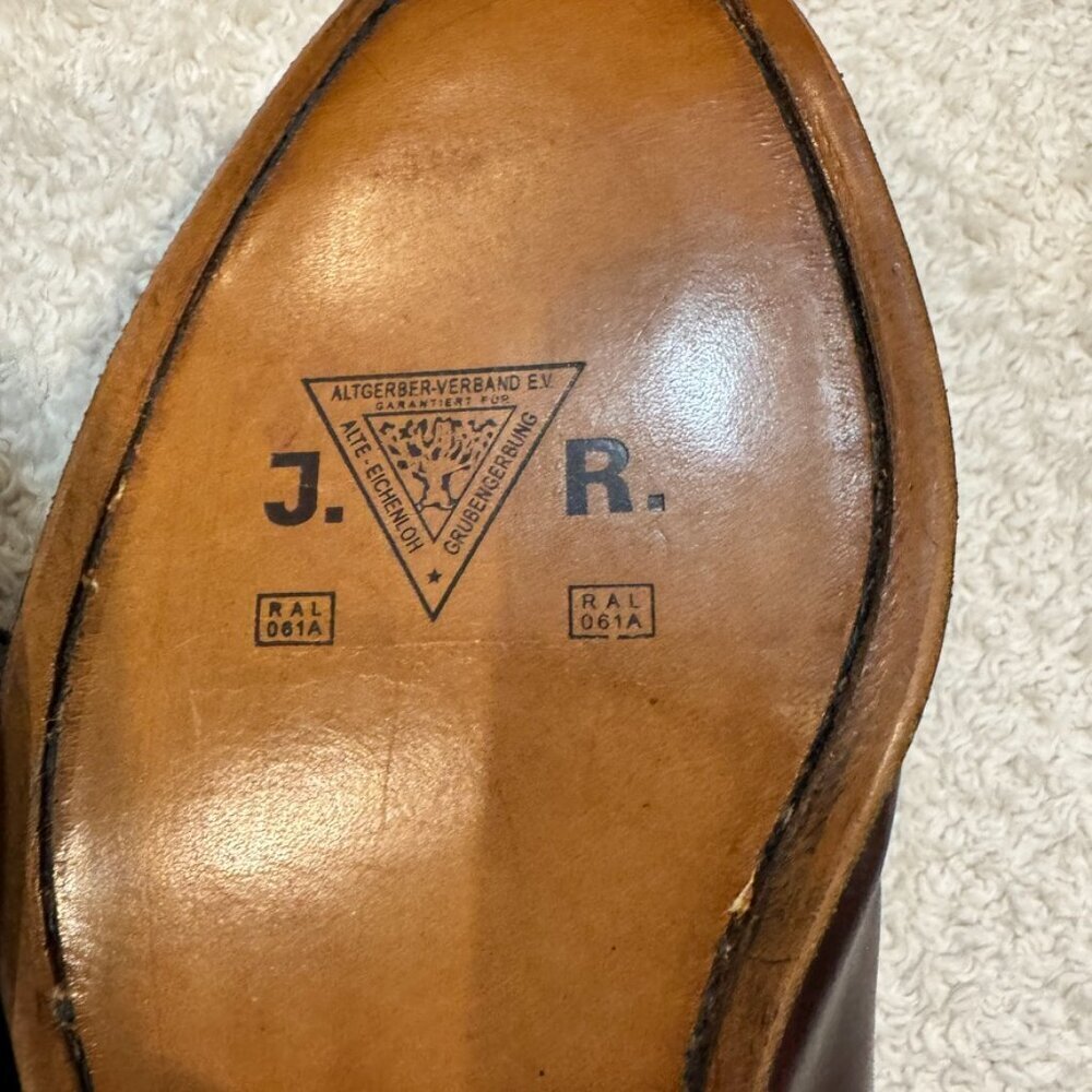 Salvatore Ferragamo Men's  Lace Up Oxfords Size 10 - Picture 8 of 13